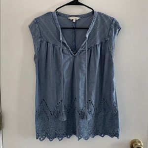 Lucky Brand soft denim top